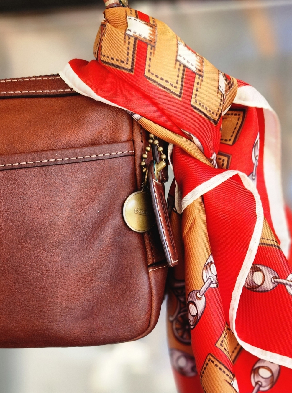 Coach 10326 Vintage Cognac 65th Anniversary Legacy Leigh Leather Satchel - Picture 3 of 8
